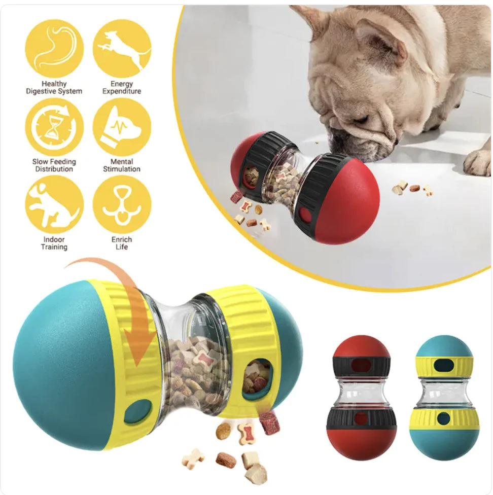 Interactive Food Dispensing Dog Toy